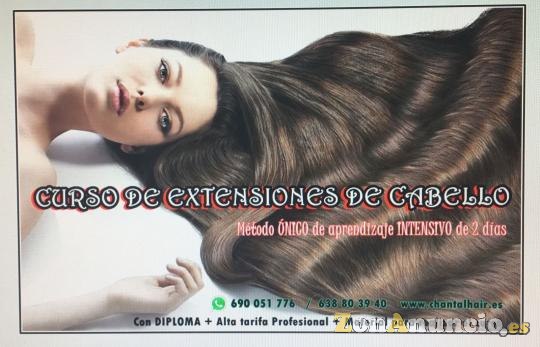 CURSO INTENSIVO DE EXTENSIONES DE CABELLO